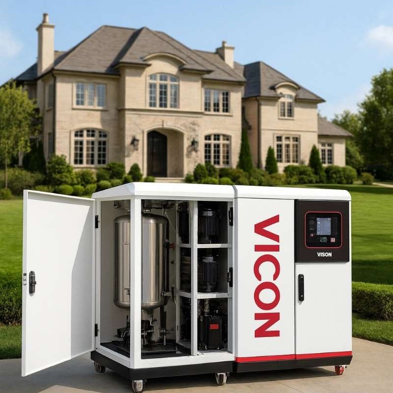 VICON pool-integrated fire suppression pump system